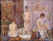Georges Seurat Les Poseuses Germany oil painting artist